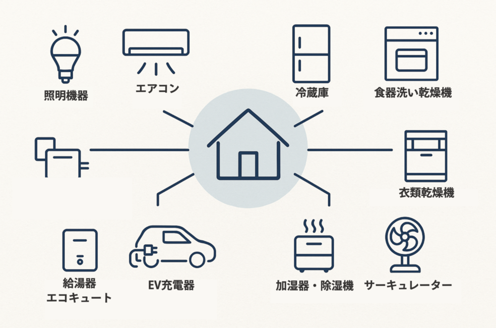 電力需給・快適空間マネジメントシステムの概要図